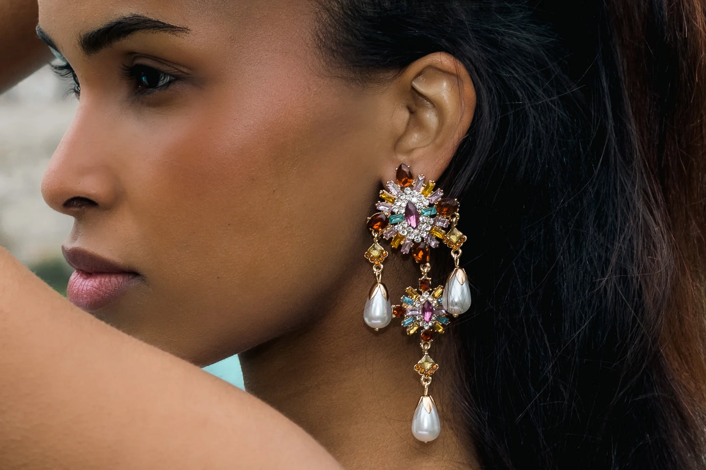 ELYSIAN DRIP EARRINGS - Elegancify