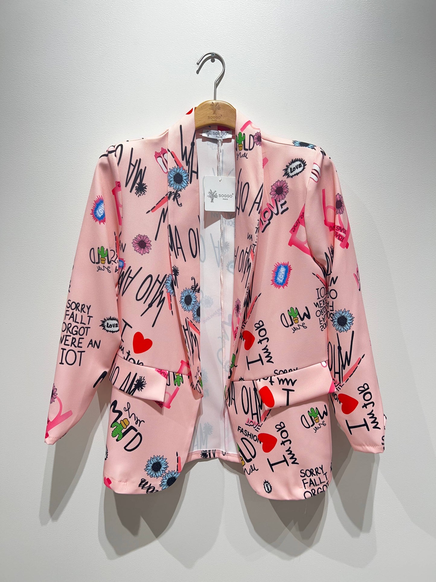 2599 - Tryckt kavajjacka