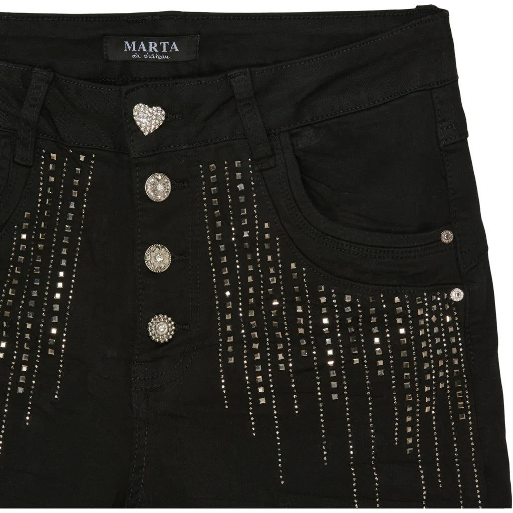 MARTA DU CHATEAU DAM JEANS EMMA 2680-1 - DENIMBLACK