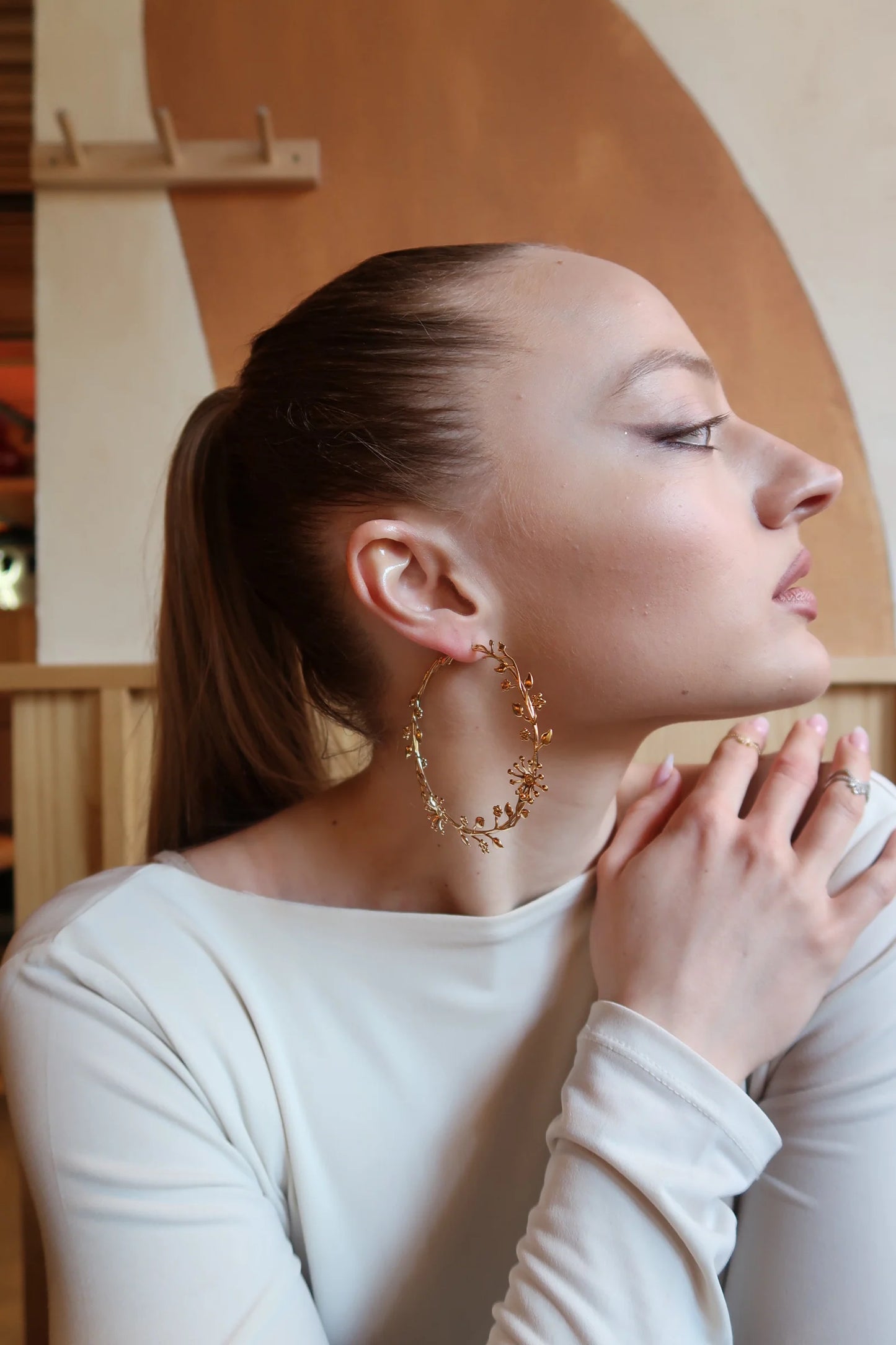 GOLDEN BLOOM EARRINGS - Elegancify