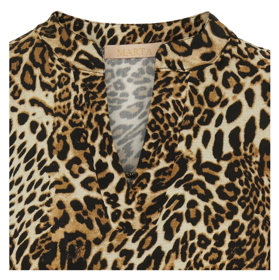 Marta du Chateau - Leoklänning m. blommor