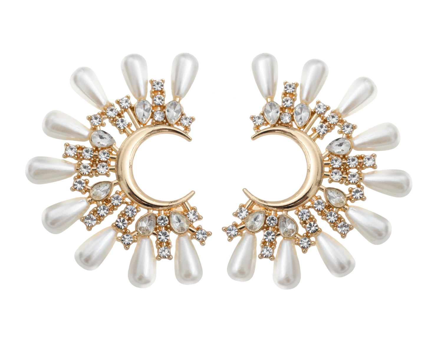 PEARL RADIANCE EARRINGS - Elegancify