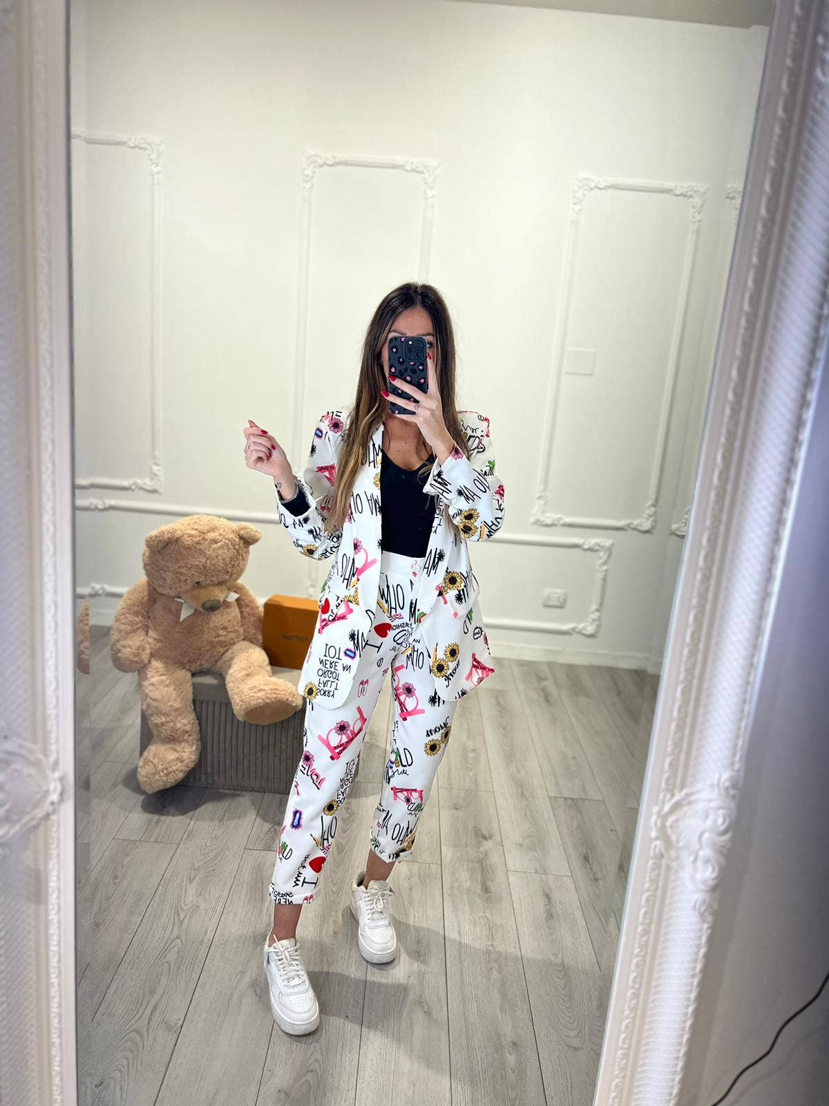 2599 - Tryckt kavajjacka