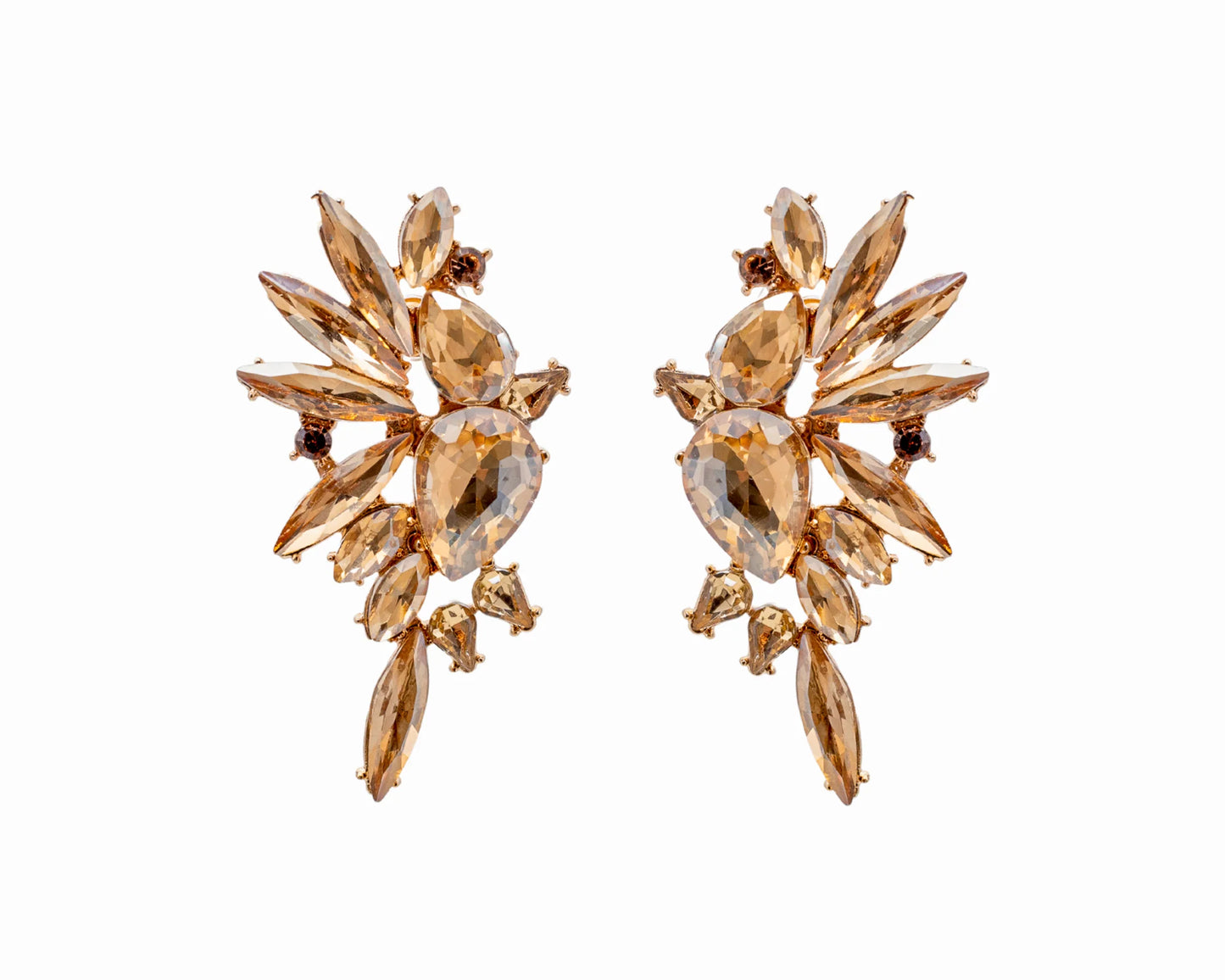 GOLDEN GLOW EARRINGS - Elegancify
