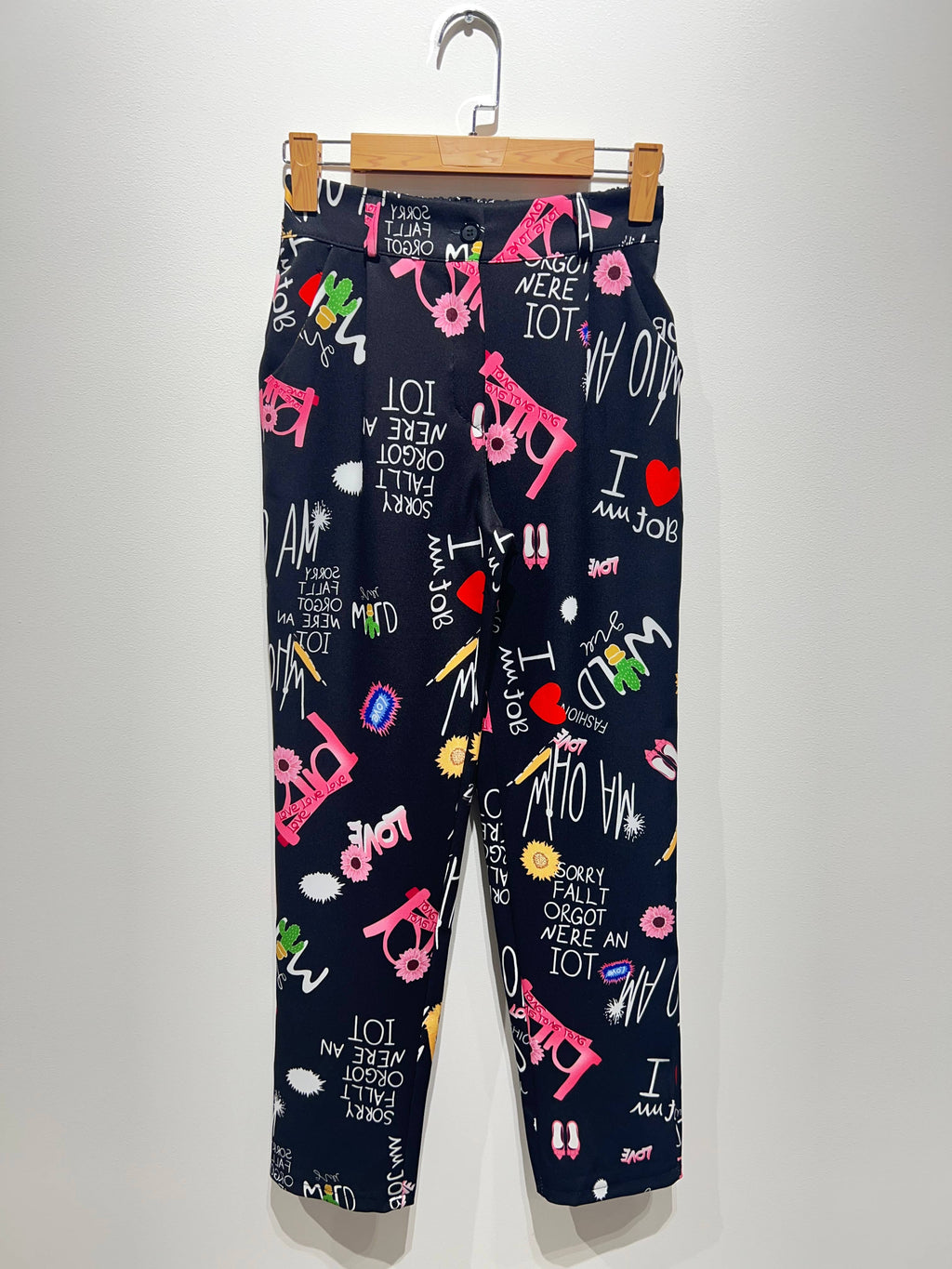 2674 - Tryckta kavajbyxor