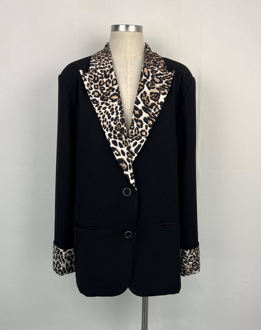 Tryckt blazer