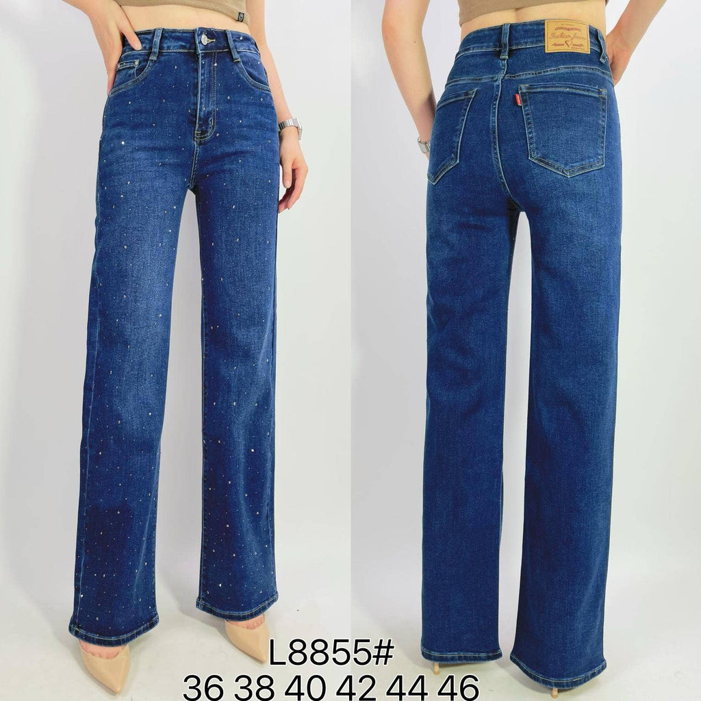 Jeans L8855: Bleu / 36