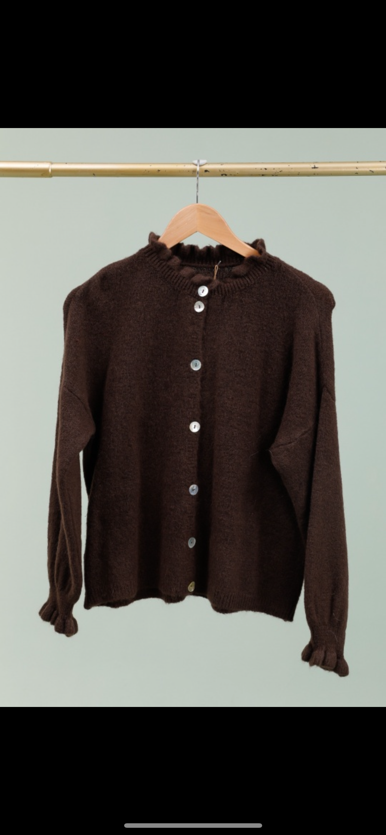 ALPACA krage kofta REF. 8012