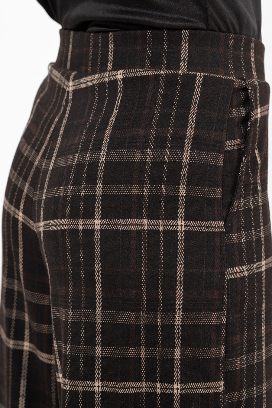 ATRIONA PANTS BLACK/BROWN/SAND