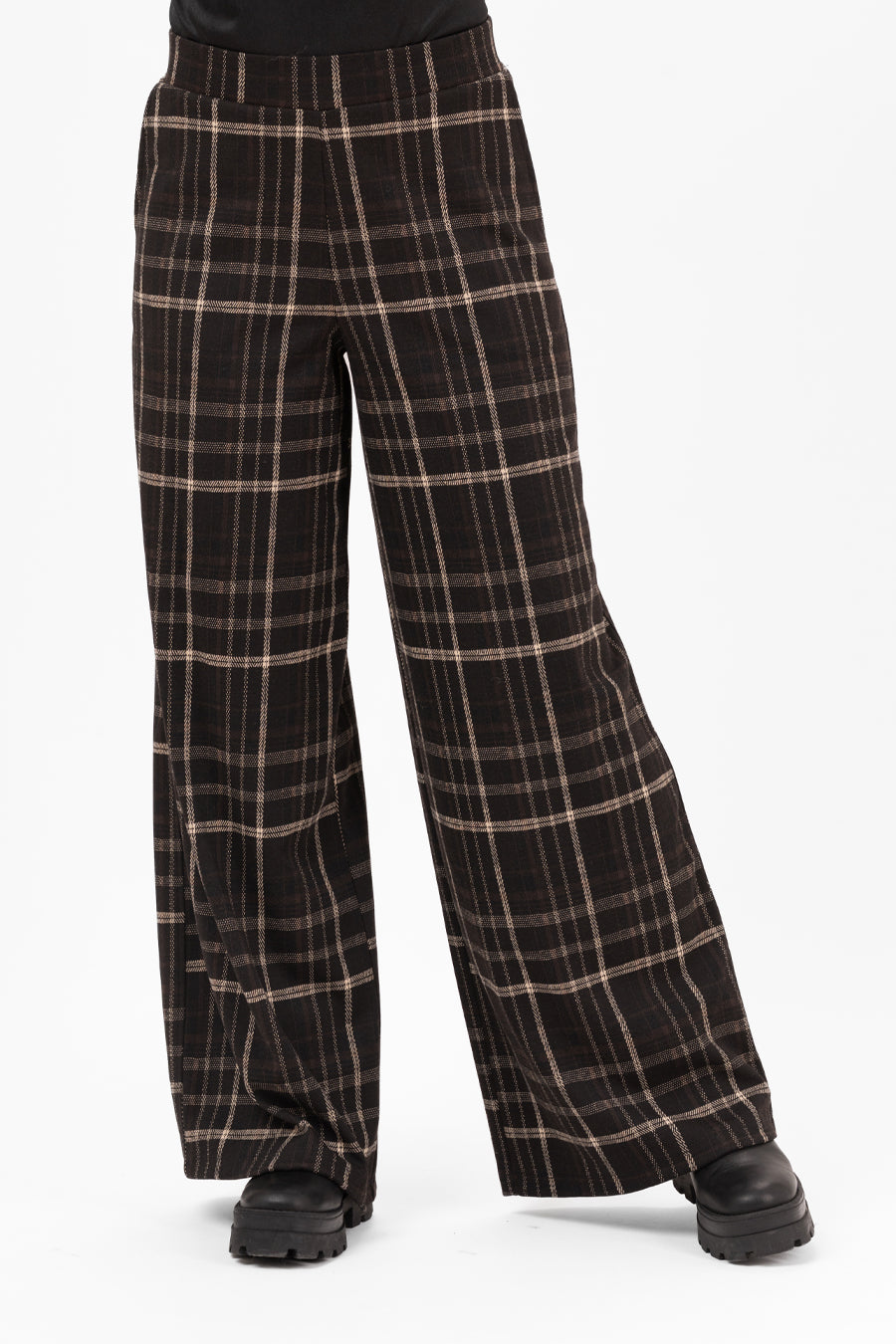 ATRIONA PANTS BLACK/BROWN/SAND