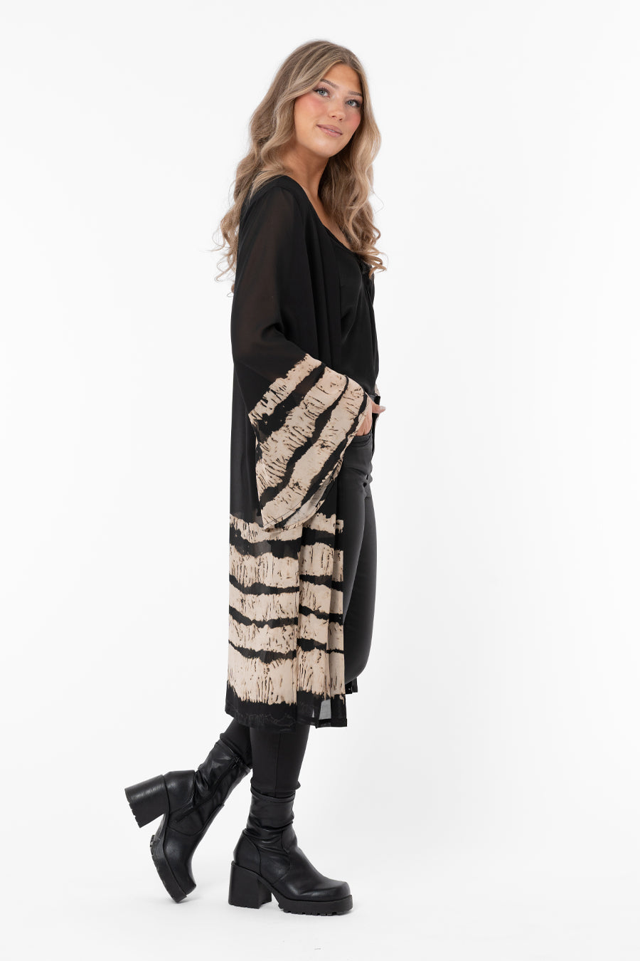 Danielle Jacket Black_Taupe