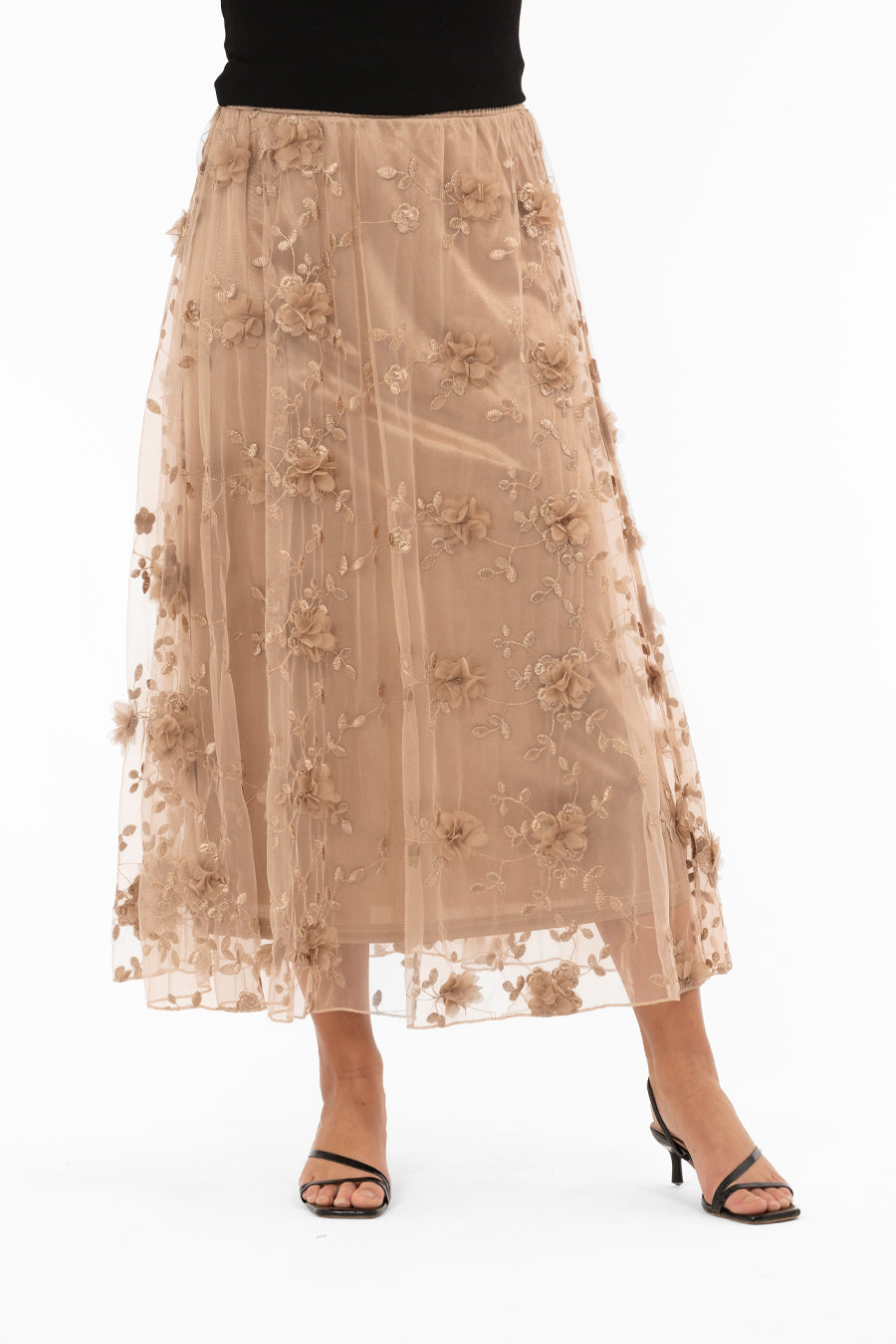 Florence Skirt Antique Gold