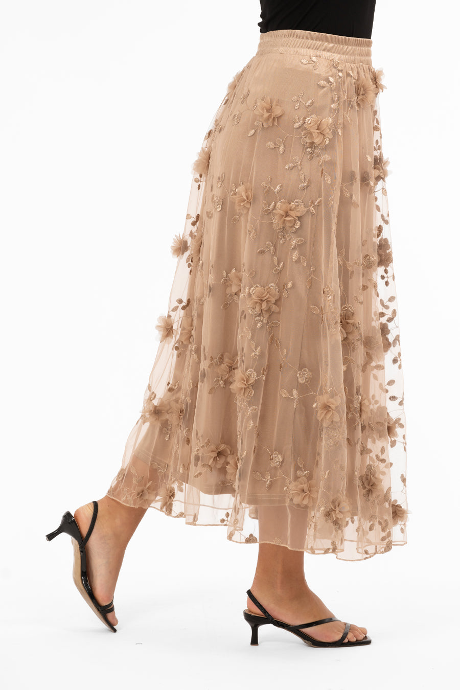 Florence Skirt Antique Gold