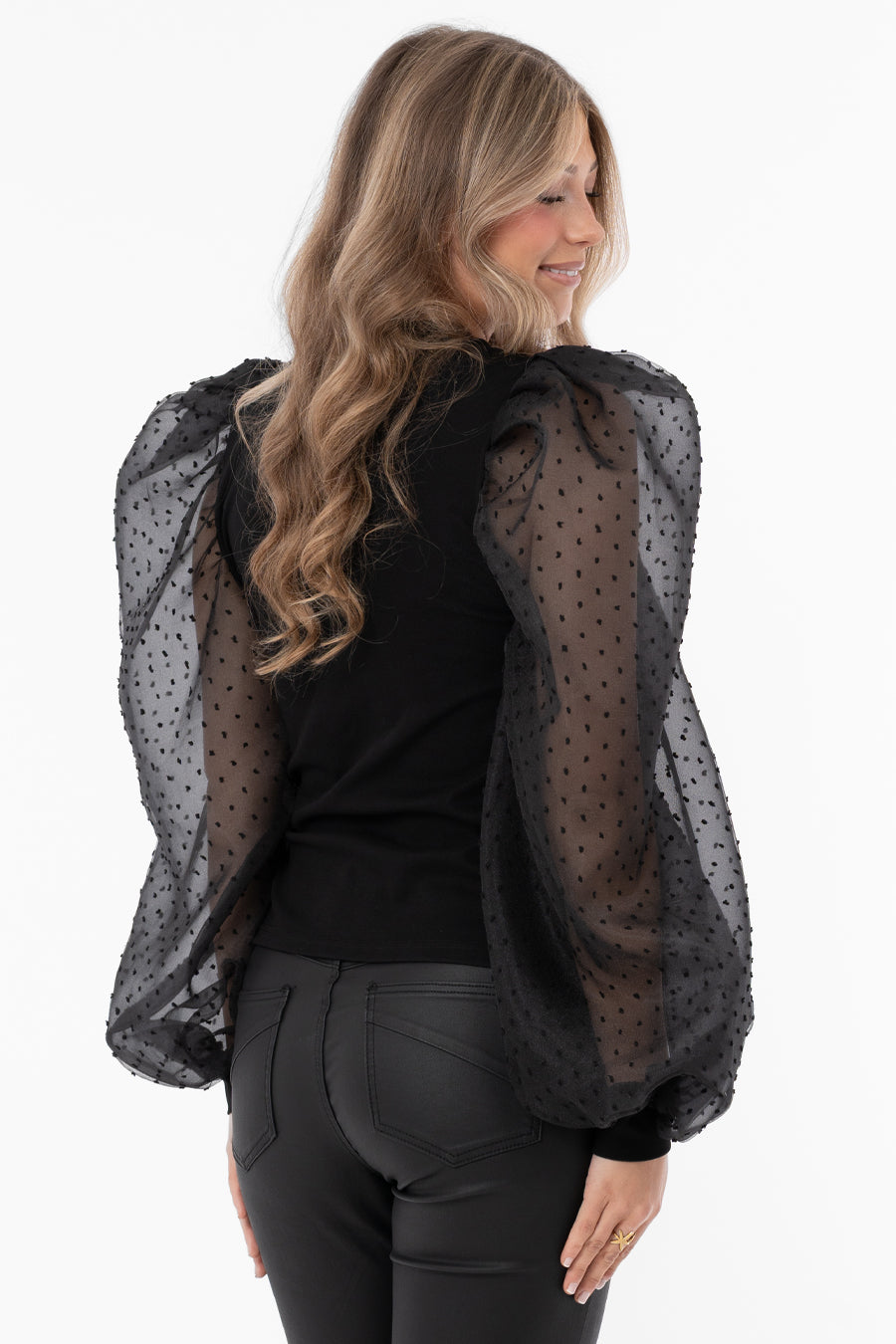 Genova Top Black
