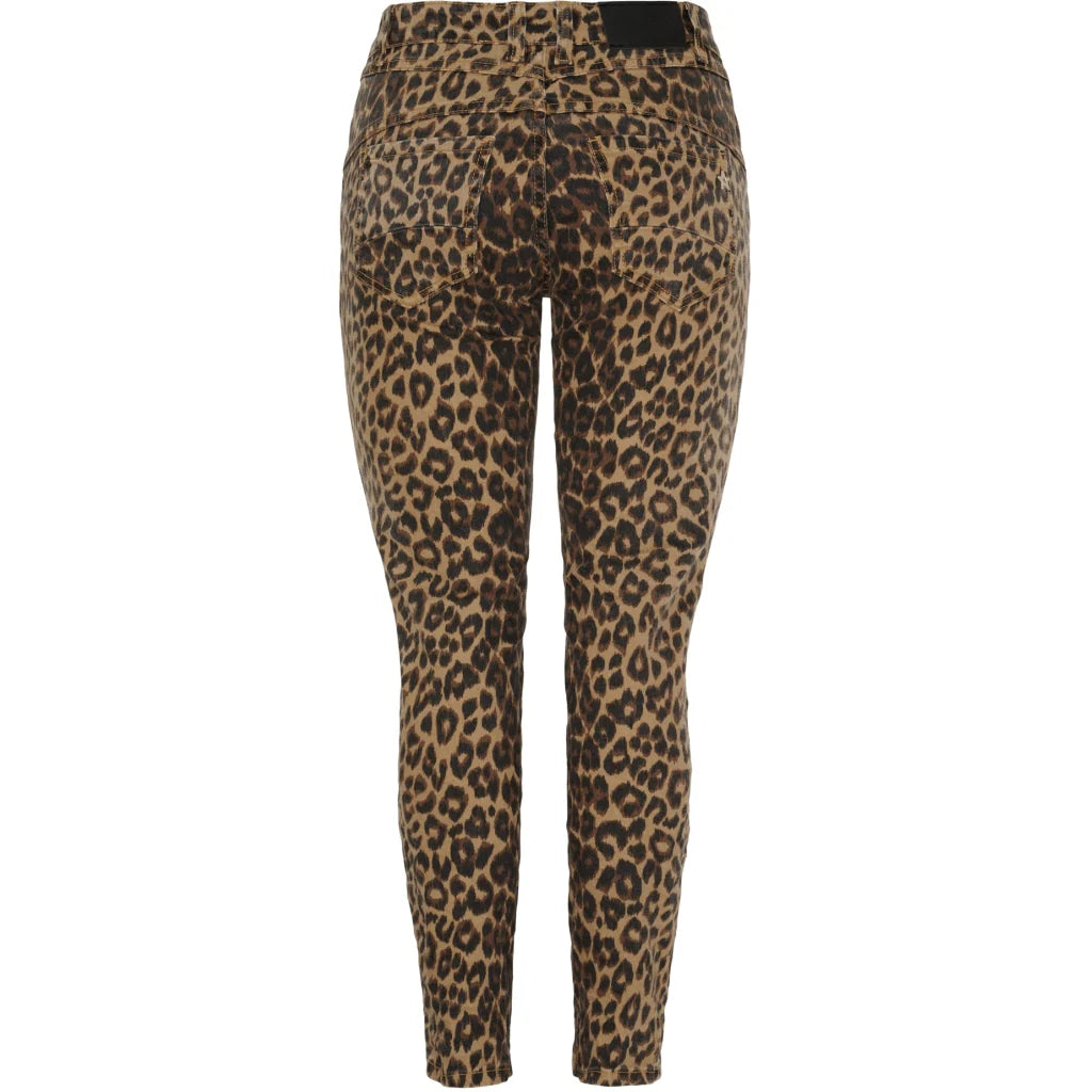 MARTA DU CHATEAU DAM JEANS MDCSILVA MDC195-8174 - LEOPARD