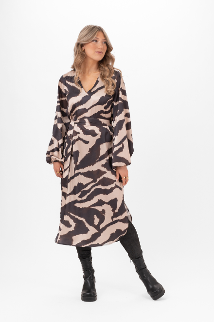 KATNISS DRESS GOLDEN SAND/ASH