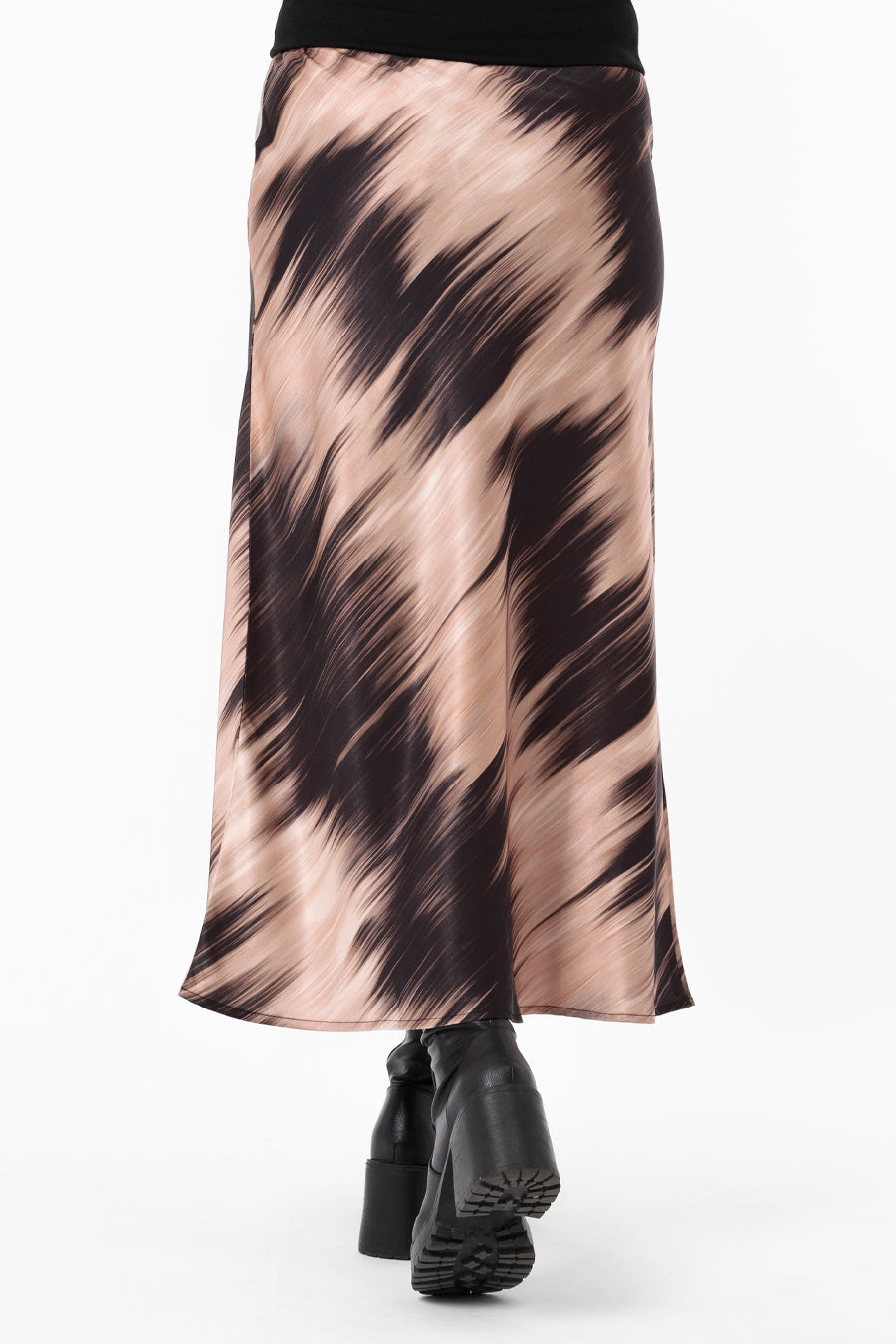 Ilsa Skirt Brown Sugar_Black