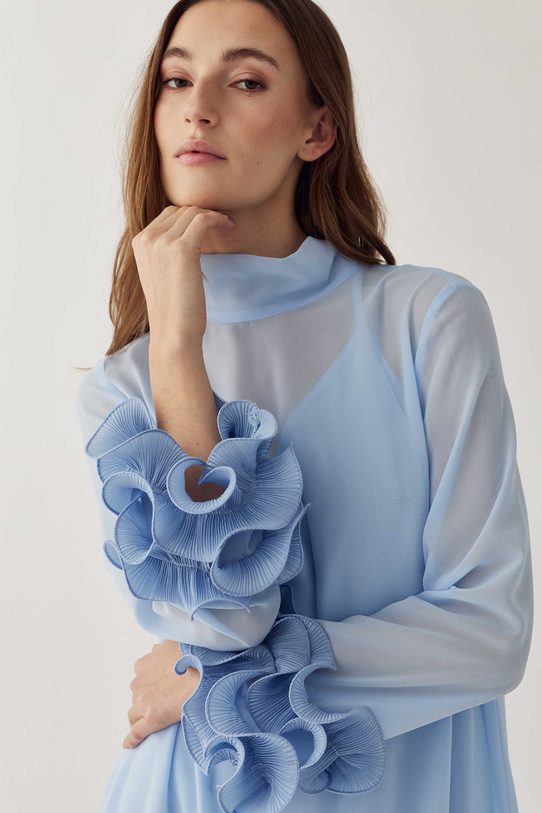 Latania Dress Sky Blue