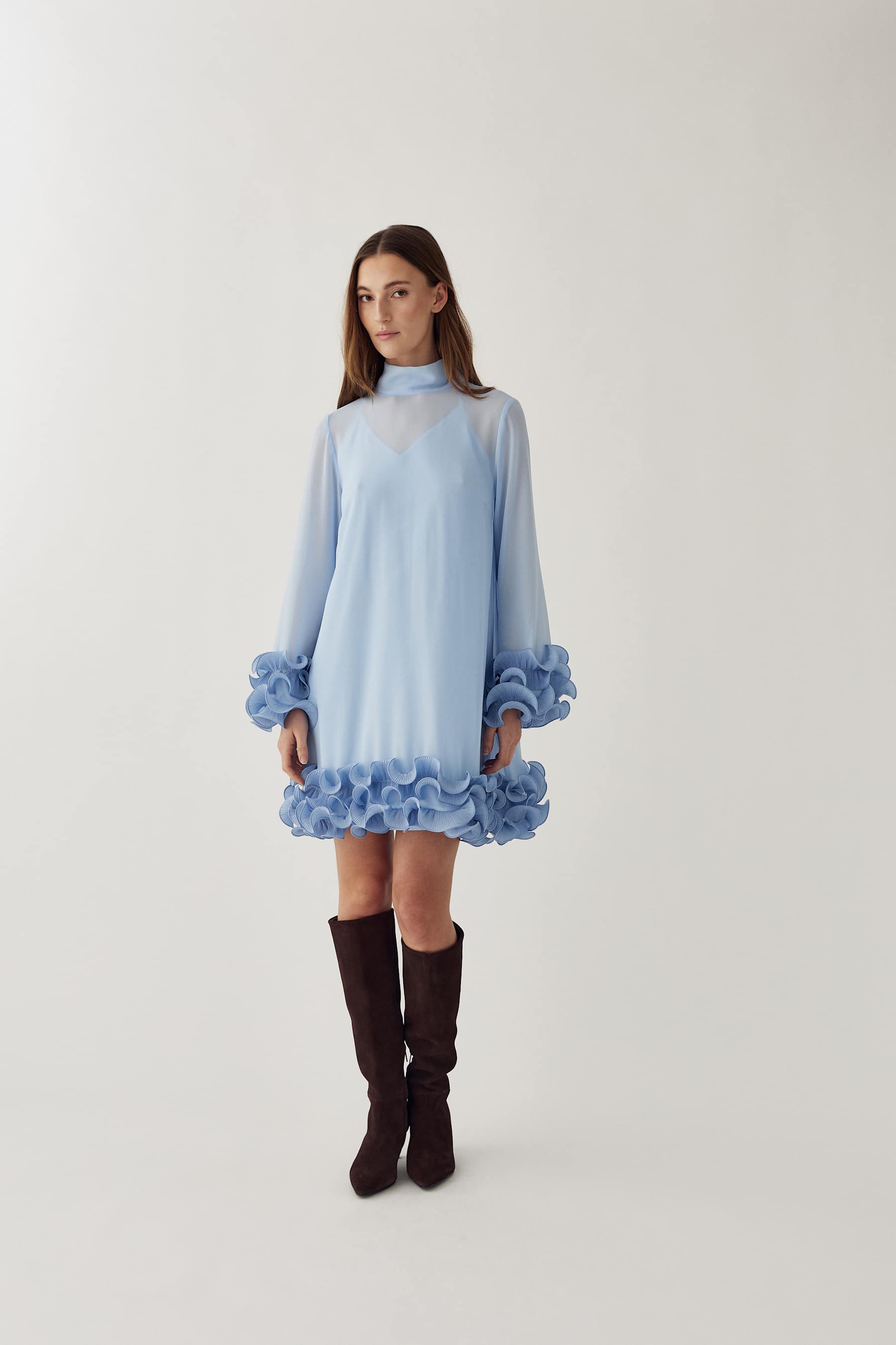 Latania Dress Sky Blue