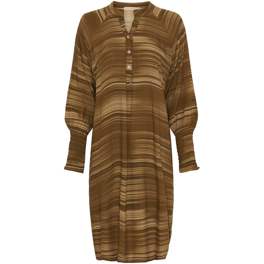 Marta du Chateau - Brun randig Klänning