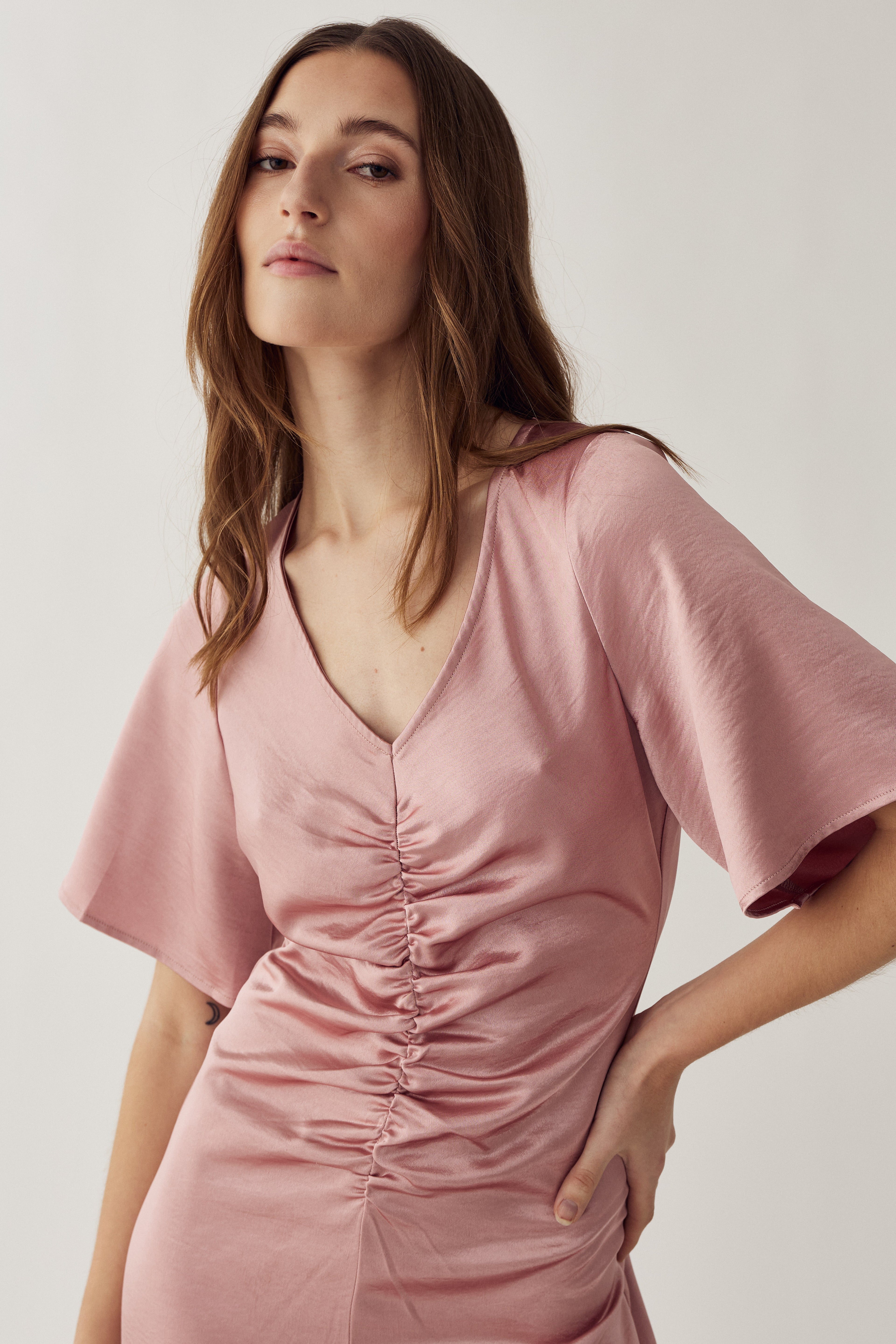 N-Lavina Dress blush pink