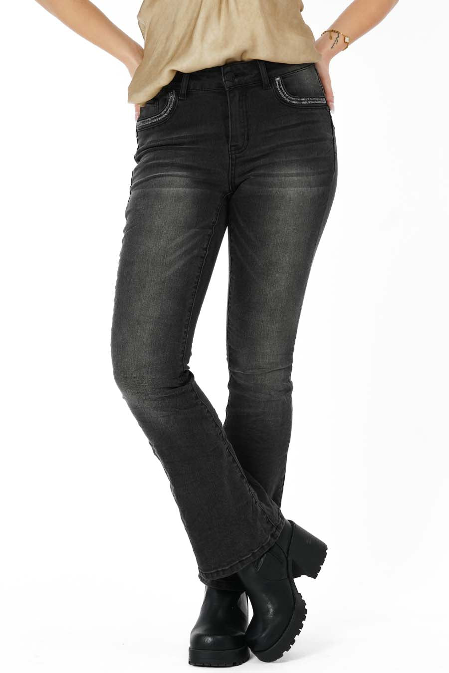 Nemesis Jeans Black Washed Denim