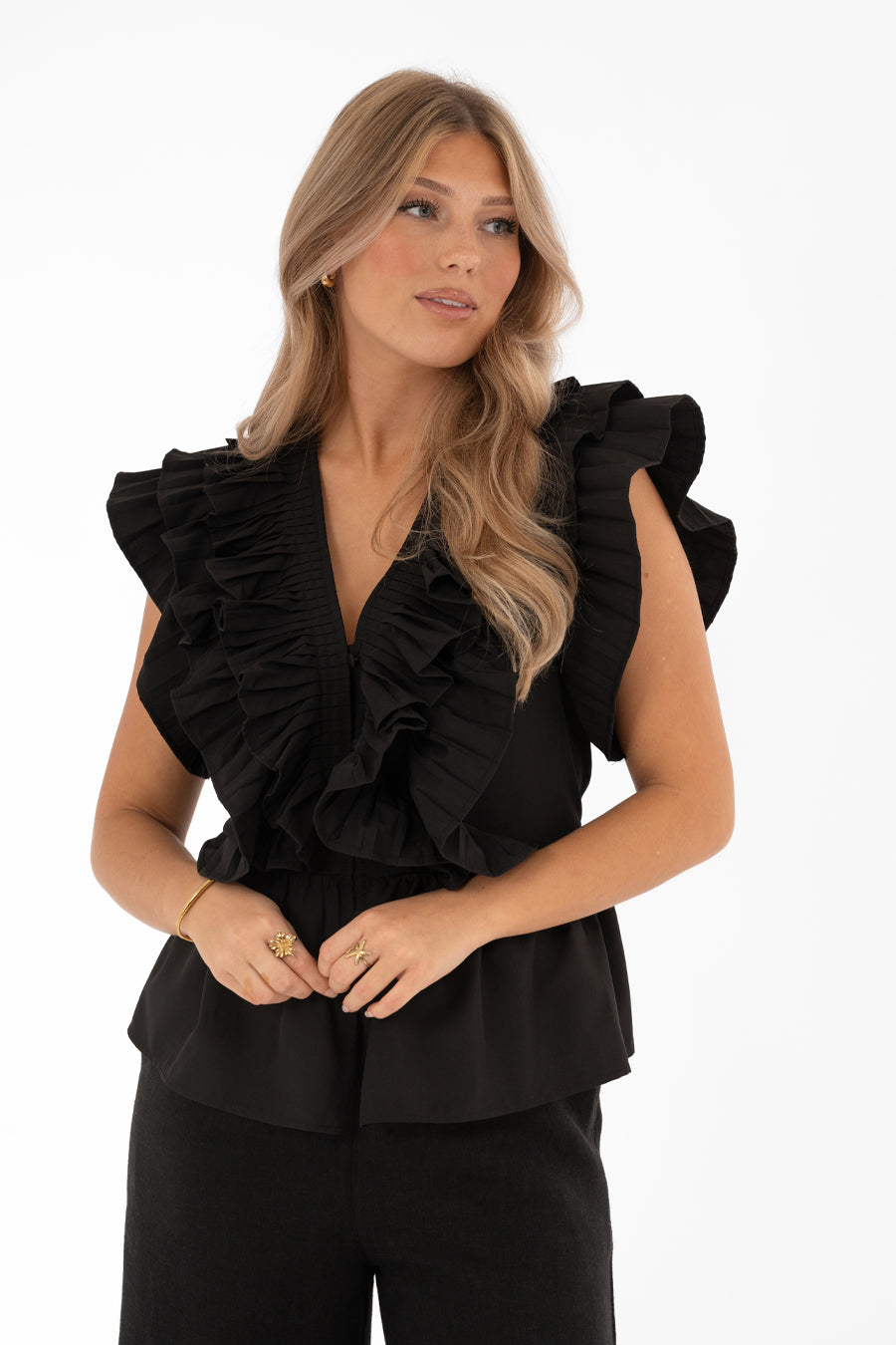 Savoir Blouse Black