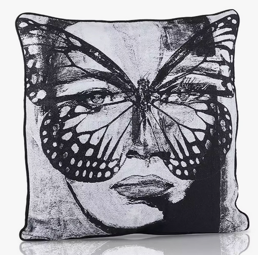 Secret Butterfly Kuddfodral, 65x65 cm