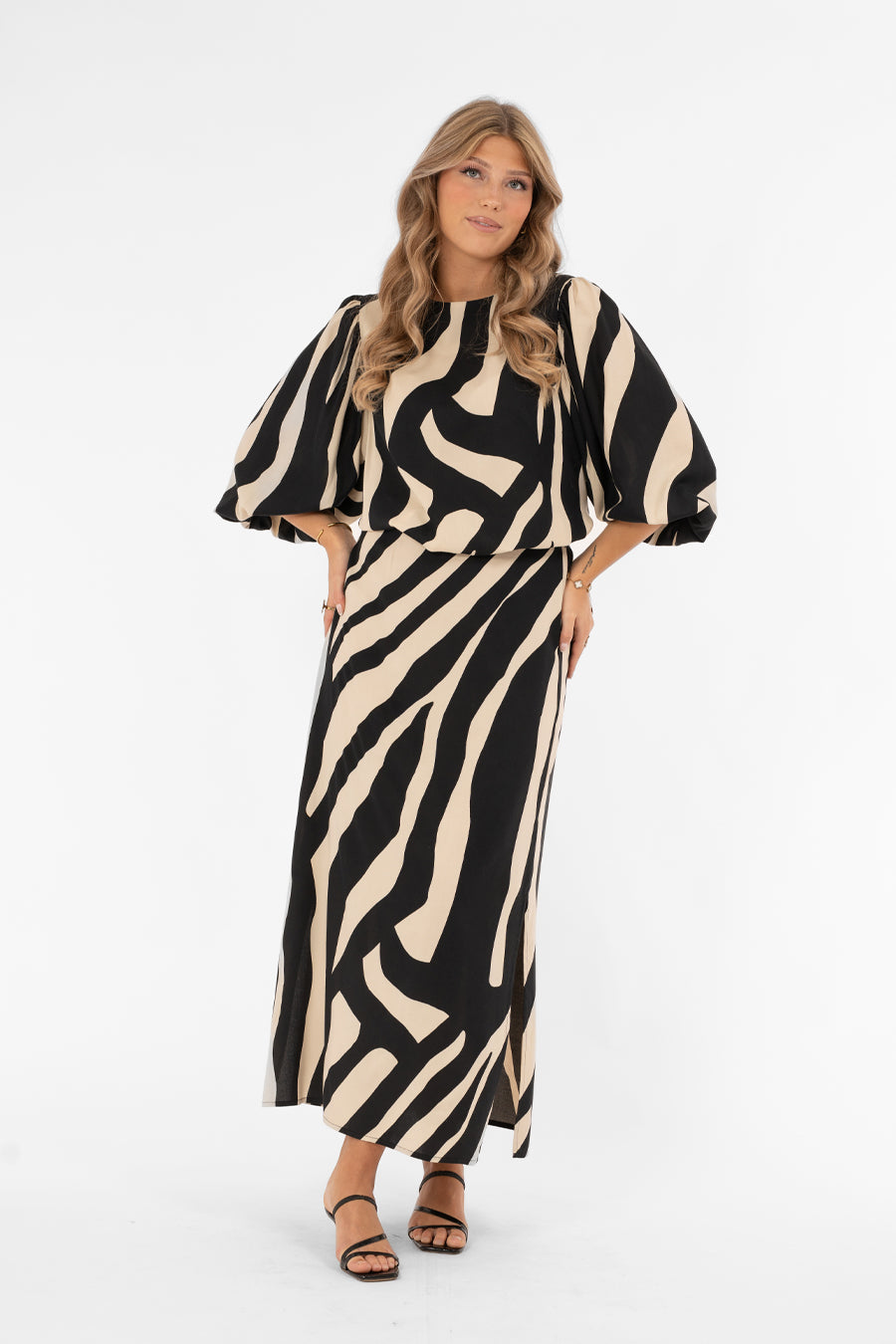 Tatum Skirt Desert Sand/Black