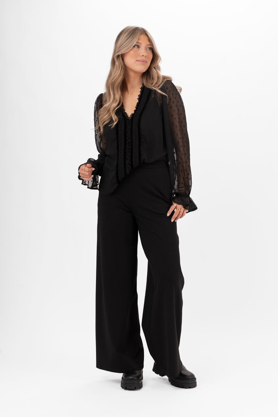 WHITNEY BLOUSE BLACK