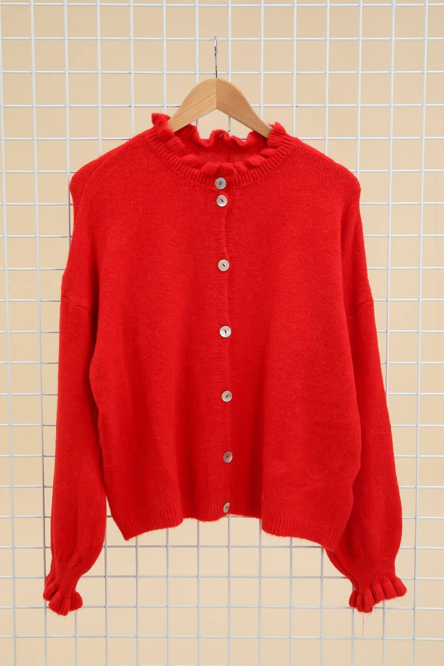 ALPACA krage kofta REF. 8012